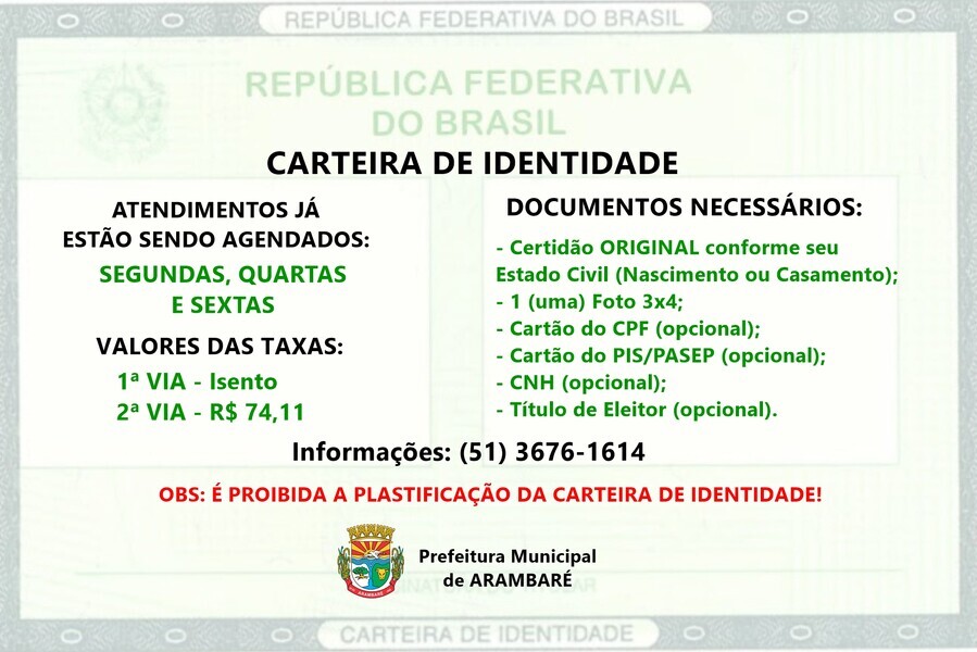 servico-de-confeccao-da-carteira-de-identidade-torna-se-realidade-em-arambare
