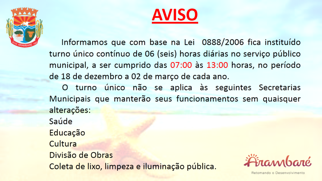 com-base-na-lei-n-08882006-horario-da-prefeitura-municipal-sera-alterado